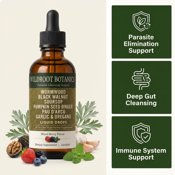 Wildroot Botanics - Wild-Harvested Wormwood Herbal Drops
